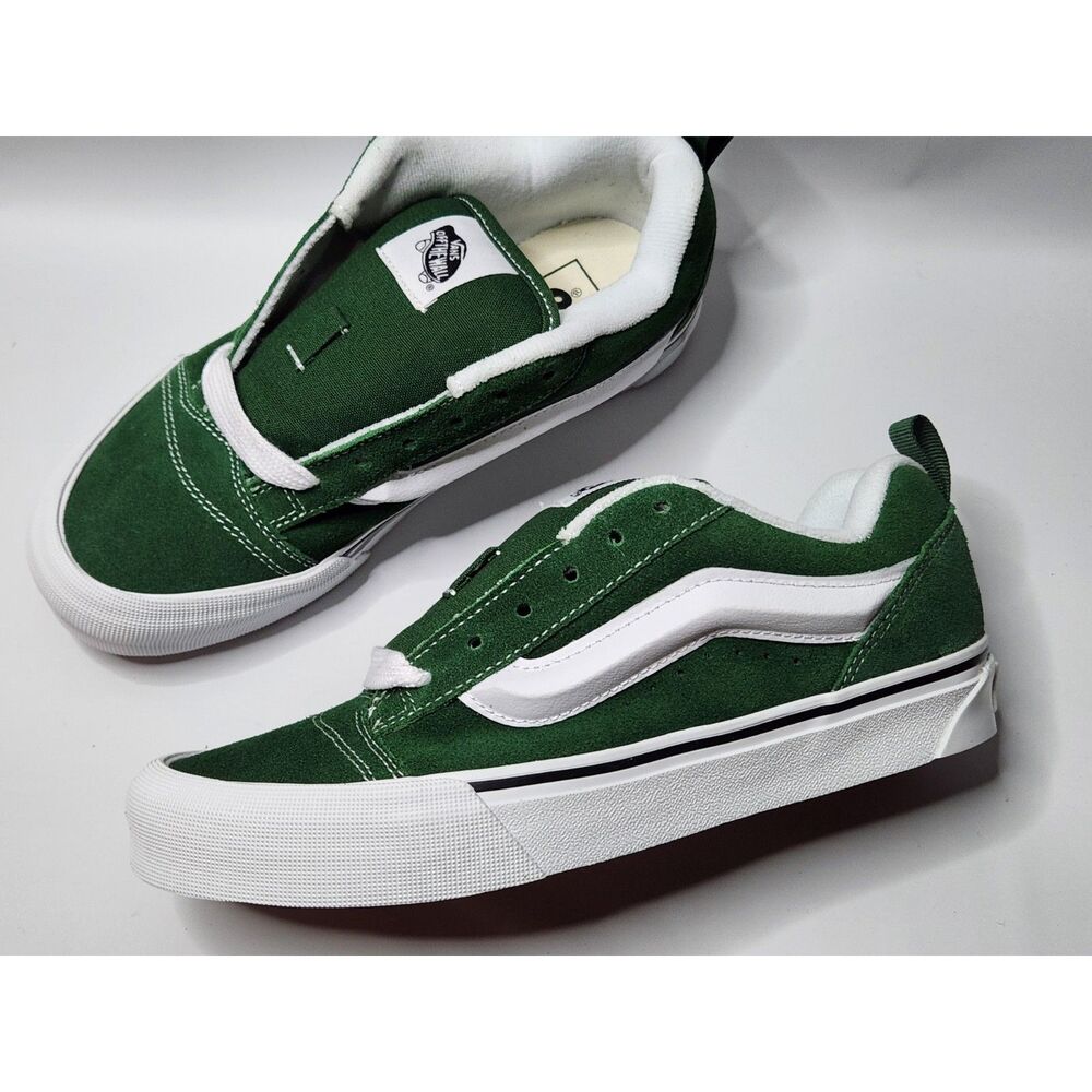 Vans Knu Skool Eden Womens 6.5 Mens 5 Green Skate Sneaker